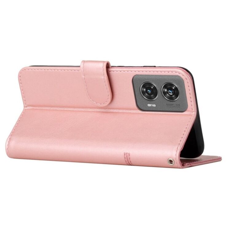 Чехол-книжка UniCase Jet Cover для Motorola Edge 50 Fusion - Rose Gold: фото 2 из 10