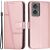 Чехол-книжка UniCase Jet Cover для Motorola Edge 50 Fusion - Rose Gold: фото 1 из 10