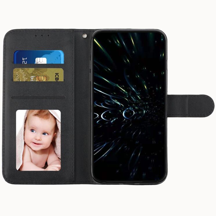 Чехол-книжка UniCase Jet Cover для Motorola Edge 60 Pro - Black: фото 2 из 10
