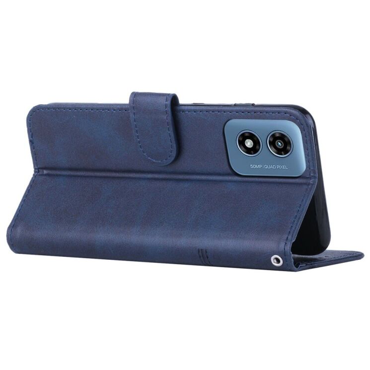 Чехол-книжка UniCase Jet Cover для Motorola Moto G24 / G04 / G04s / E14 - Sapphire: фото 3 из 11