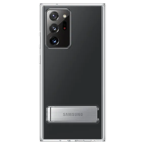Чехол-накладка Clear Standing Cover для Samsung Galaxy Note 20 Ultra (N985) EF-JN985CTEGRU - Transparent: фото 1 из 8