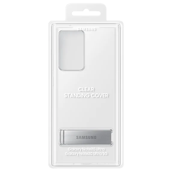 Чехол-накладка Clear Standing Cover для Samsung Galaxy Note 20 Ultra (N985) EF-JN985CTEGRU - Transparent: фото 8 из 8