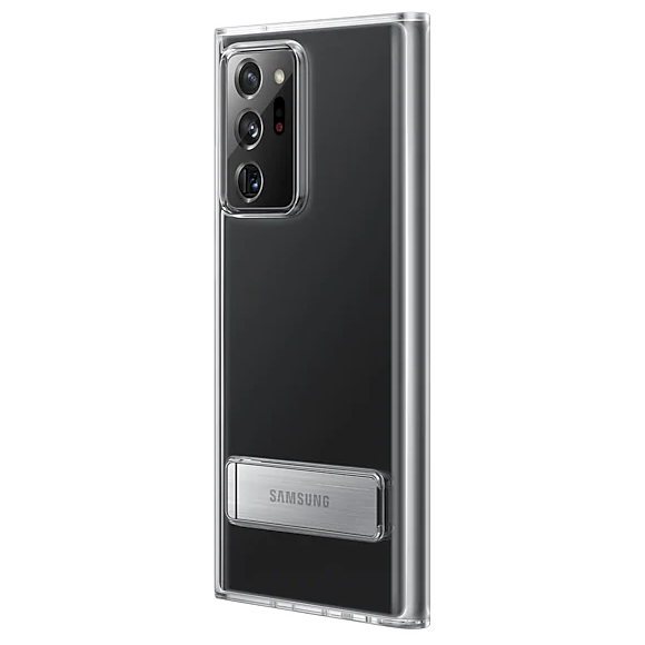 Чехол-накладка Clear Standing Cover для Samsung Galaxy Note 20 Ultra (N985) EF-JN985CTEGRU - Transparent: фото 2 из 8