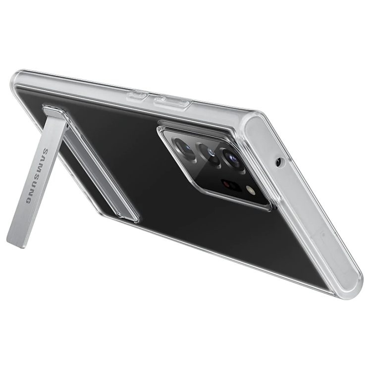 Чехол-накладка Clear Standing Cover для Samsung Galaxy Note 20 Ultra (N985) EF-JN985CTEGRU - Transparent: фото 4 из 8