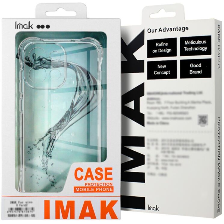Чехол с усиленными углами IMAK Airbag MAX Case для OnePlus 15 - Transparent: фото 7 из 7