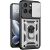 Чехол с защитой камеры Deexe Armor Shield для Motorola Edge 70 Fusion - Silver: фото 1 из 9