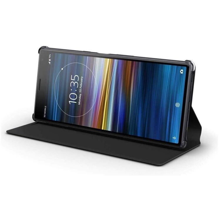 Чехол Stand Cover для Sony Xperia 10 Plus - Black: фото 3 из 5