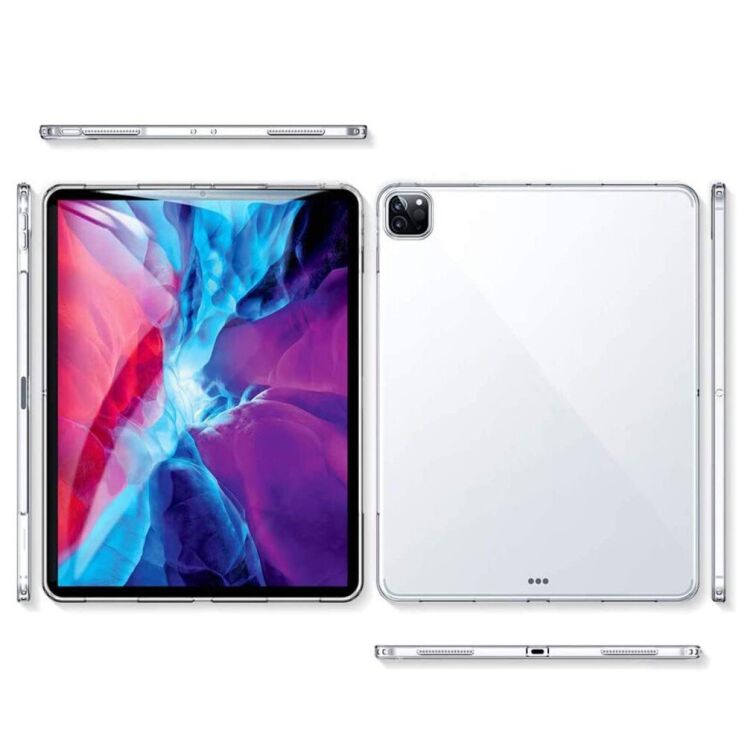 Чехол UniCase Airbag Max для Apple iPad Pro 12.9 (2020/2021/2022) - Transparent: фото 4 из 4