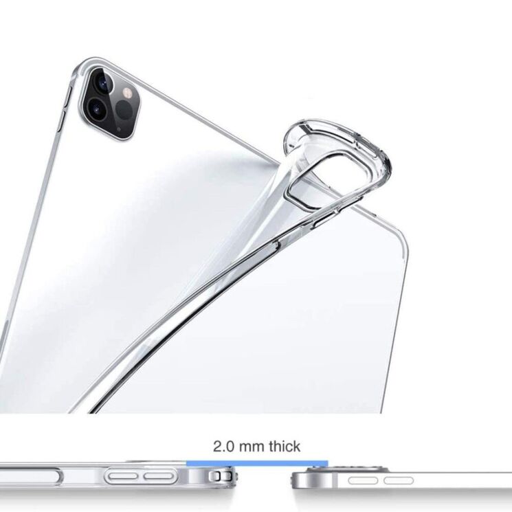 Чехол UniCase Airbag Max для Apple iPad Pro 12.9 (2020/2021/2022) - Transparent: фото 3 из 4