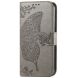 Чехол UniCase Butterfly Pattern для Honor 200 Pro - Grey (362142H). Фото 6 из 7