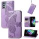 Чохол UniCase Butterfly Pattern для Motorola Edge 20 - Light Purple (289007LV). Фото 1 з 9