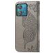 Чехол UniCase Butterfly Pattern для Motorola Moto G84 - Grey (339149H). Фото 4 из 5