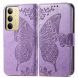 Чехол UniCase Butterfly Pattern для Realme C75 - Light Purple (374315LV). Фото 2 из 9