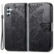 Чехол UniCase Butterfly Pattern для Samsung Galaxy A35 (A356) - Black (348078B). Фото 1 из 5