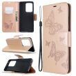 Чехол UniCase Butterfly Pattern для Samsung Galaxy S20 Ultra (G988) - Gold (315054F)