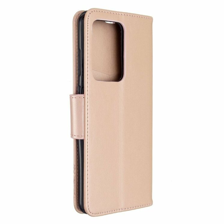 Чехол UniCase Butterfly Pattern для Samsung Galaxy S20 Ultra (G988) - Gold: фото 3 из 8