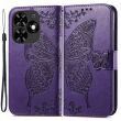 Чехол UniCase Butterfly Pattern для TECNO Spark Go 2024 / Spark 20C - Dark Purple (343012DV)
