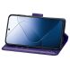 Чехол UniCase Butterfly Pattern для Xiaomi 14 Pro - Dark Purple (342144DV). Фото 3 из 5