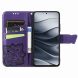 Чехол UniCase Butterfly Pattern для Xiaomi Redmi Note 14 5G - Dark Purple (373311DV). Фото 2 из 9