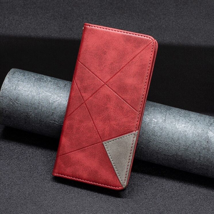 Чехол UniCase Geometric Pattern для Samsung Galaxy A33 (A336) - Red: фото 4 из 8