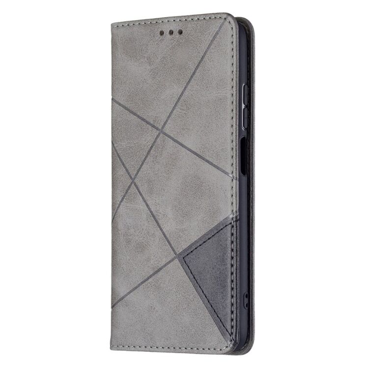 Чехол UniCase Geometric Pattern для Xiaomi Redmi 10 / 10 (2022) / 10 Prime - Grey: фото 3 из 9