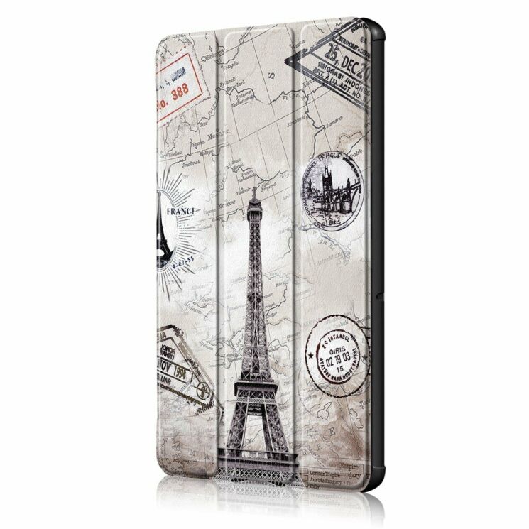 Чехол UniCase Life Style для Huawei MediaPad T5 10 - Eiffel Tower and Map: фото 4 из 9