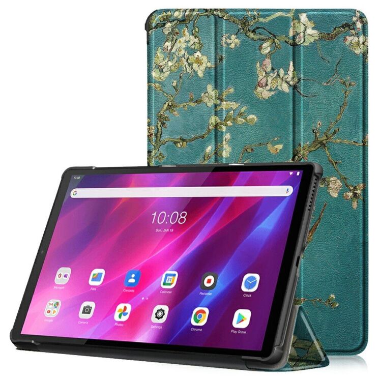 Чехол UniCase Life Style для Lenovo Tab K10 (TB-X6C6) - Plum Blossom: фото 1 из 10