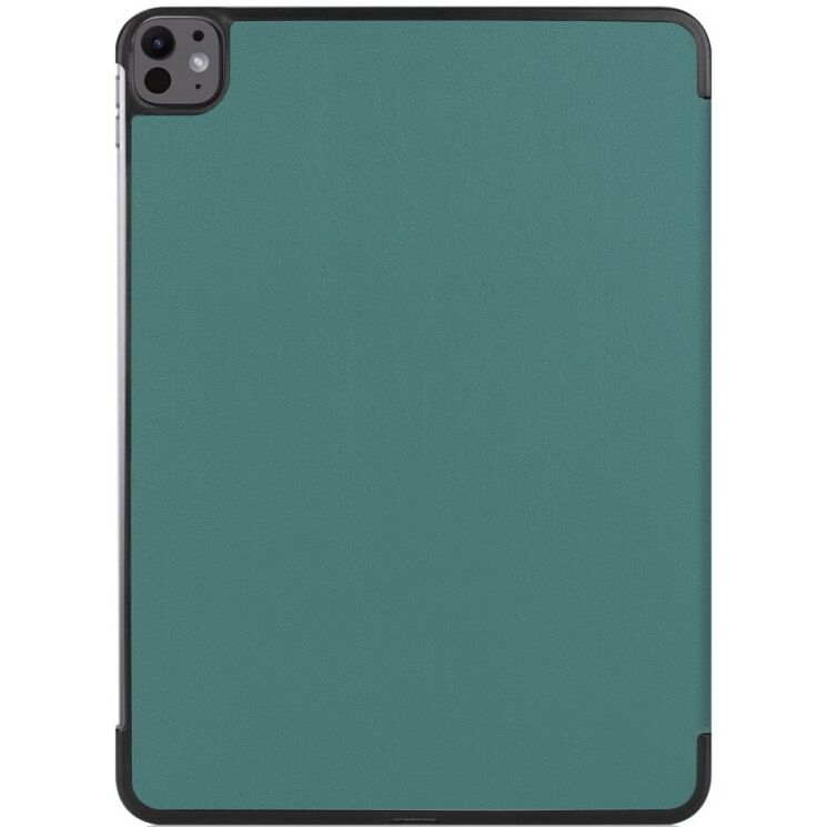 Чехол UniCase Slim для Apple iPad Pro 13 (2024) - Blackish Green: фото 2 из 8