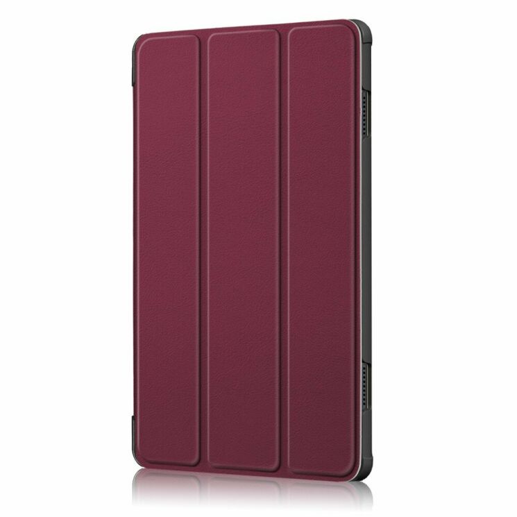 Чохол UniCase Slim для Lenovo Tab M10 X605 - Wine Red: фото 4 з 8