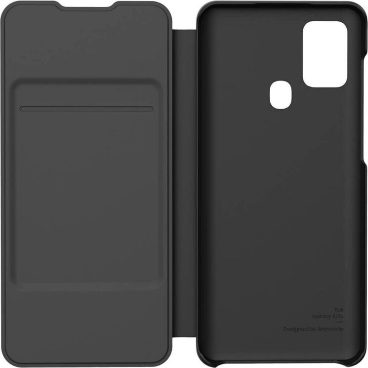 Чохол Wallet Flip Cover для Samsung Galaxy A21s (A217) GP-FWA217AMABW - Black: фото 2 з 7