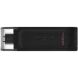 Флеш-накопичувач Kingston DT 70 128GB Type-C (DT70/128GB) - Black (989918B). Фото 2 з 6