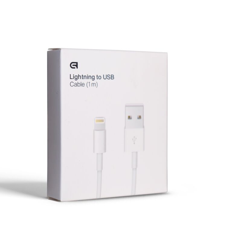 Кабель ArmorStandart AMD818B Lightning to USB (3A, 1m) - White: фото 2 з 5