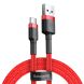 Кабель Baseus Cafule USB to Type-C (3A, 0.5m) CATKLF-A09 - Red (895937R). Фото 1 з 18