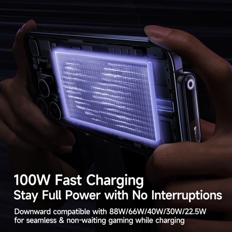 Кабель Baseus MVP3 Type-C to Type-C (100W, 2m) P10382500121-01 - Black: фото 8 з 12