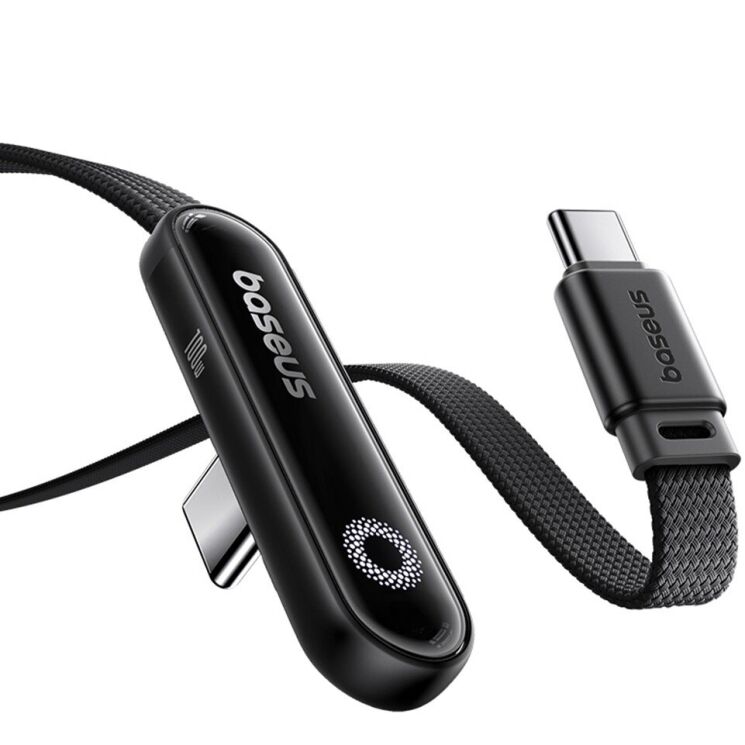 Кабель Baseus MVP3 Type-C to Type-C (100W, 2m) P10382500121-01 - Black: фото 3 з 12