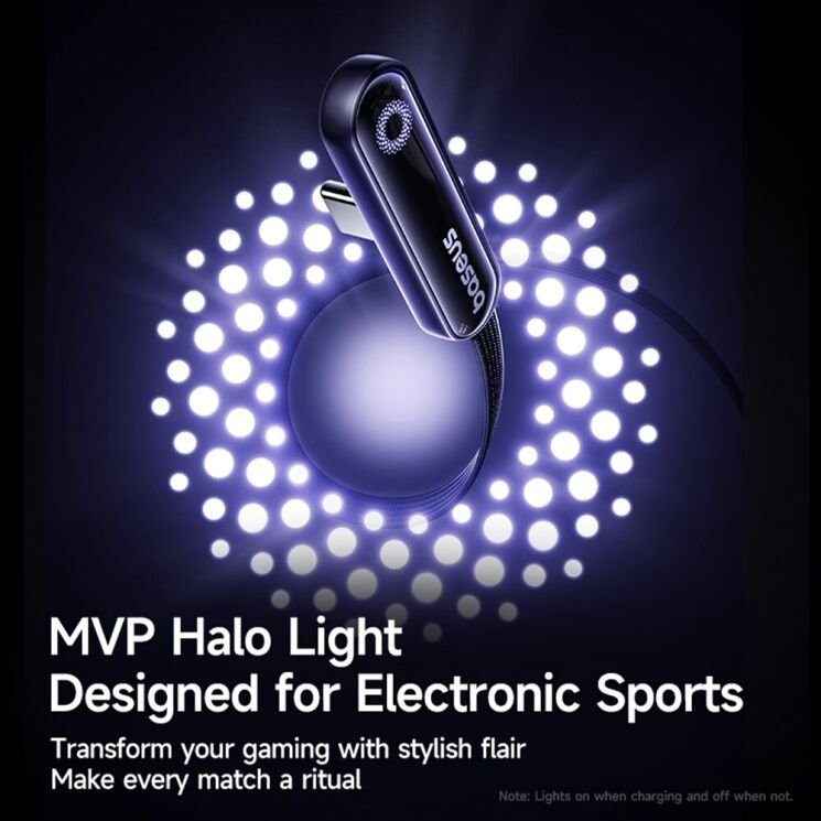 Кабель Baseus MVP3 Type-C to Type-C (100W, 2m) P10382500121-01 - Black: фото 6 з 12