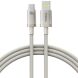 Кабель Baseus Titanium Alloy USB to Type-C (100W, 1m) P10378102 - Galaxy Titanium Gold (896372F). Фото 1 з 20
