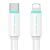 Кабель USAMS SJ735 Type-C to Lightning (30W, 2.4A, 1m) - White: фото 1 из 13
