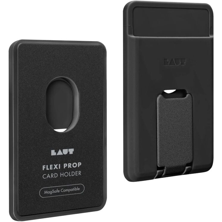 Кардхолдер LAUT FLEXI PROP MagSafe (L_MS_FP_BK) - Black: фото 2 из 3