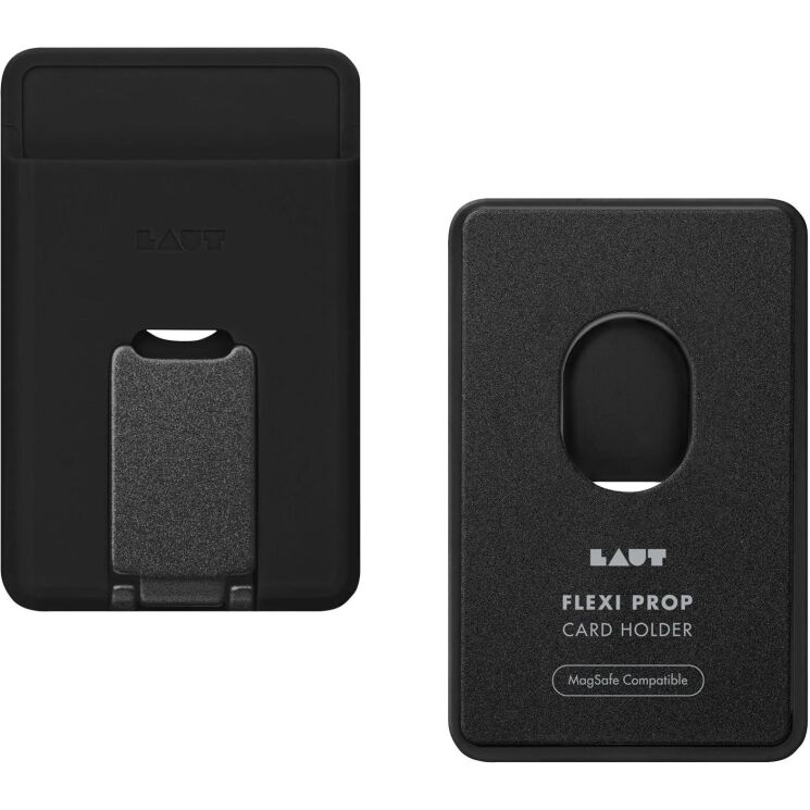 Кардхолдер LAUT FLEXI PROP MagSafe (L_MS_FP_BK) - Black: фото 1 из 3