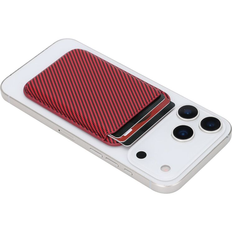 Кардхолдер Reframe Kevlar Fiber - Red: фото 4 з 10