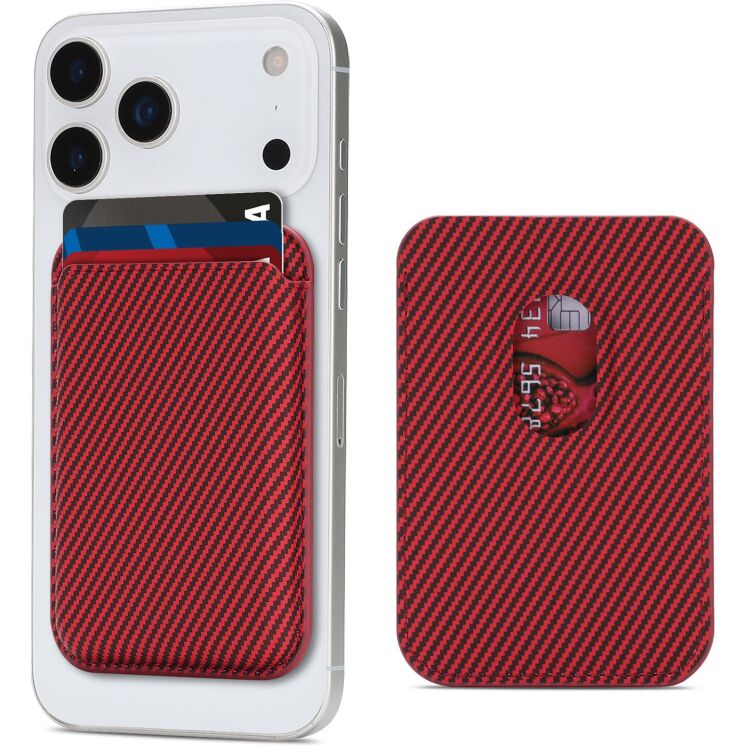 Кардхолдер Reframe Kevlar Fiber - Red: фото 1 з 10