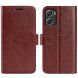 Класичний чохол-книжка Deexe Wallet Style для Motorola Moto G06 - Brown (401543Z). Фото 1 з 7