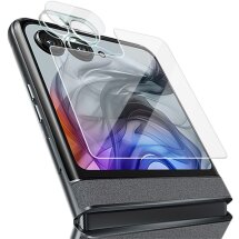 Комплект защитных стекол (на экран и камеру) IMAK Dual Guard для Motorola Razr 50: фото 1 из 11