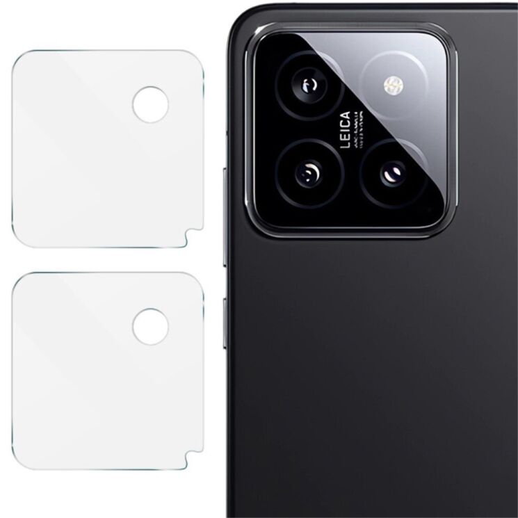 Комплект захисних стекол IMAK Camera Lens Protector для Xiaomi 14: фото 1 из 10
