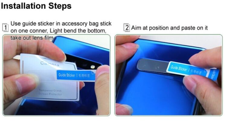 Комплект захисних стекол IMAK Camera Lens Protector для Xiaomi 14: фото 8 из 10