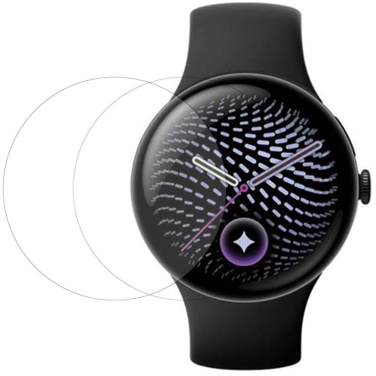 Комплект захисних плівок Deexe Clear Film для Google Pixel Watch 5 / 4 (45mm): фото 1 з 6