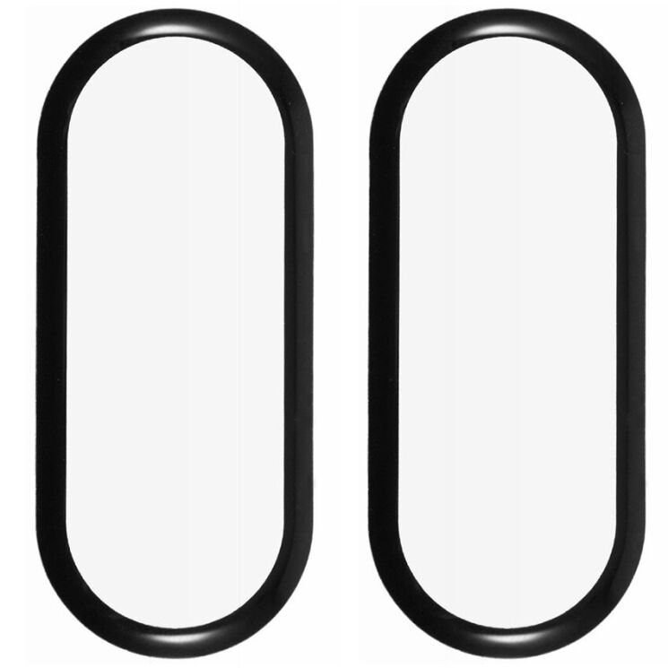Комплект захисних плівок Deexe Protector Film для Xiaomi Mi Smart Band 10 - Black: фото 2 з 6