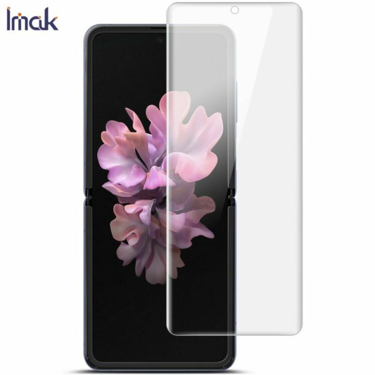 Комплект защитных пленок (на экран и заднюю панель) IMAK Soft Clearer Hydrogel Film для Samsung Galaxy Flip: фото 3 из 14