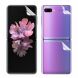 Комплект защитных пленок (на экран и заднюю панель) IMAK Soft Clearer Hydrogel Film для Samsung Galaxy Flip (213800). Фото 2 из 14